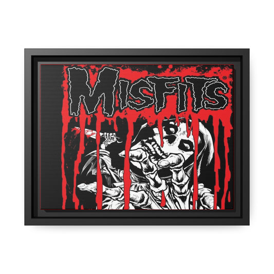 Missfits Matte Canvas, Black Frame